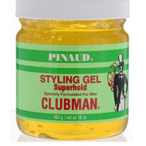 Clubman Pinaud Yellow Super hold Styling Gel