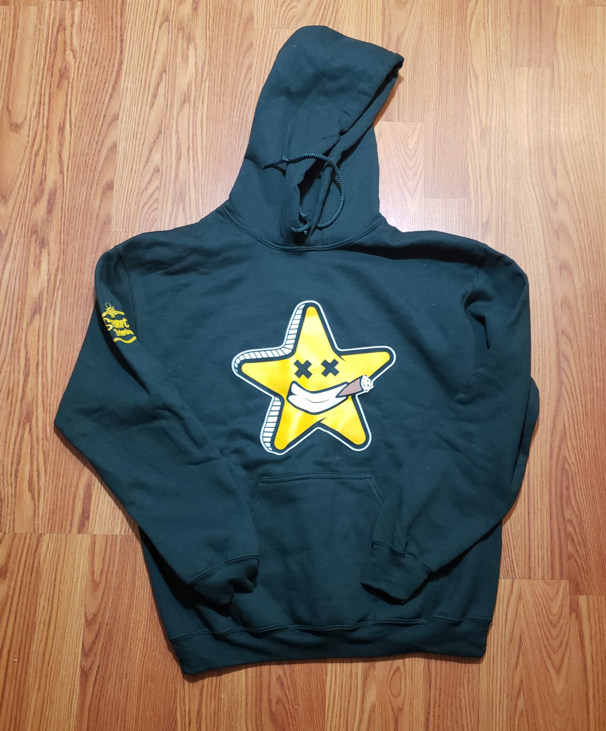 Green Star Hoody - Everyday Stewart's
