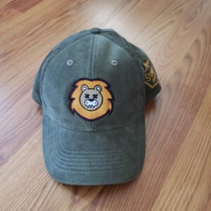 Grey Lion Dad Hat